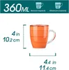 Vancasso BONITA zestaw filiżanek do kawy kamionka Podgląd zdjęcia produktu 2