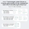 Siltcon® GaN USB-C Schnellladegerät 65W – 2x USB-C, USB-A, Produktbild-Vorschau 9