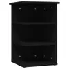 vidaXL Étagère d'appoint noire 35x35x55 cm Bois composite Voir les images du produit 2