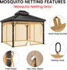 Moustiquaire pour pavillon d'extérieur,Abri moustiquaire Voir les images du produit 2