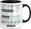 Marathonläuferin Geschenk Becher Tasse Gott Schuf Alle Produktbild-Vorschau 1