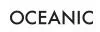 The image shows the word "OCEANIC" in large, black, sans-serif font against a white background. Produktbild-Vorschau