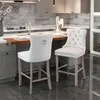 Set di 2 sgabelli da bar con rivestimento in velluto, Anteprima dell’immagine prodotto 13