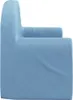 vidaXL Kindersofa 2-Sitzer Blau Weich Plüsch Produktbild-Vorschau 4
