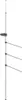 vidaXL Porte-serviettes 47x280 cm Aluminium Voir les images du produit 2