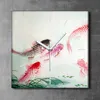 Coloray Uhr auf Leinwand 30x30 cm Wand Uhr Dekoration Produktbild-Vorschau 2