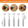 90W Lötkolben Set LCD digital – 12-in-1 Lötkolben Kit Produktbild-Vorschau 4