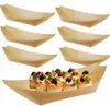 Papstar Fingerfood Schiffchen Holz pure 14 x 8,2 cm 50 Náhled obrázku produktu 7