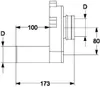 HAAS PE-Urinalabsaugesiphon OHA 6280, waagerecht DN 50 Produktbild-Vorschau 5