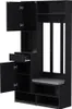 Garderobenset, Komplett-Set Flurgarderobe mit Sitzbank, 4 Produktbild-Vorschau 11