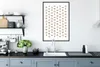 MuchoWow® MuchoWow® Gerahmtes Poster Wohnzimmer - Muster - Produktbild-Vorschau 4
