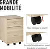 Vinsetto Caisson de bureau caisson de rangement mobile 2 Voir les images du produit 4