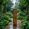 Relaxdays Gartendeko Rostoptik, Lieblingsplatz, HxBxT: 71 x Produktbild-Vorschau 7