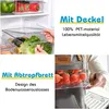 Korbeinsatz Kühlschrank Organizer Schublade 10 Set Fridge Produktbild-Vorschau 2