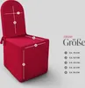 Bestlivings coprisedia ( rosso ) - schienali per sedie Anteprima dell’immagine prodotto 2