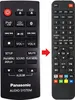 Fernbedienung passend für PANASONIC N2QAYC000081 Produktbild-Vorschau 1
