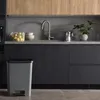 Odpadkový koš COMPATTA duo 23L+23L, šedý Náhled obrázku produktu 5