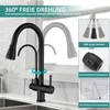 Küchenarmaturen 360°Schwenkbar 3 Wege Wasserhahn Küche mit Produktbild-Vorschau 6