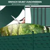 TolleTour Sichtschutzstreifen Zaun Folie Blickdicht Dick Produktbild-Vorschau 6