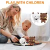 Sada dvoch plyšových zvierat Dudu Bubu Panda, výška 21 cm Náhľad obrázku produktu 4