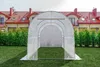 Serre de jardin 4,5x2x2 mètres - blanche - avec 6 fenêtres Voir les images du produit 5