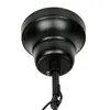 A close-up view of a black ceiling mount for a light fixture. Produktbild-Vorschau