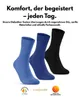 Diabetiker Socken Herren Damen mit Komfortbund ohne Gummi - Produktbild-Vorschau 6