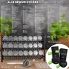 Gewürzregal Set Schwarz | Stehend oder Wandmontage | 24 Produktbild-Vorschau 7