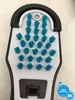 Close-up view of the brush head of a portable stain remover. Produktbild-Vorschau