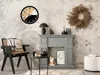 ModernClock, Wanduhr, Wohnzimmer, 33cm, große Wanduhr aus Produktbild-Vorschau 4