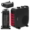 Adler Aérotherme avec thermostat 2000W, noir, modèle Voir les images du produit 17
