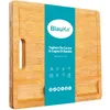 Tagliere da Cucina in Legno di Bambù con Scanalatura per Anteprima dell’immagine prodotto 1