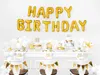 Tovaglioli Happy Birthday 33x33cm 20 pezzi, bianco/oro Anteprima dell’immagine prodotto 3