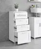 Armadio per midi – mobile bagno stretto con 4 cassetti, 76 Anteprima dell’immagine prodotto 4