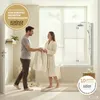SCHÖNER WOHNEN-Kollektion Badewannenaufsatz ELARA 2-teilig, Produktbild-Vorschau 2