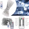 5m 50 LED Lichterkette Weiß USB 8 Lichtmodi Wasserdichte Produktbild-Vorschau 3