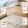 Arvioo Turm Wäscheständer Standtrockner 4 Ebenen mit Produktbild-Vorschau 3