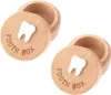 Set mit 2 Zahnboxen aus Holz – Aufbewahrung für verlorene Produktbild-Vorschau 2