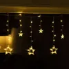 HI Sternen-Lichtervorhang Fairy mit 63 LEDs Produktbild-Vorschau 6