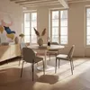 Runder Esstisch für 4 Personen T100 cm Holz - Oviala Darwin Produktbild-Vorschau 1