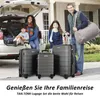 Handgepäckkoffer Koffer Hartschale Leicht Reisekoffer ABS Produktbild-Vorschau 2