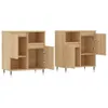 vidaXL Sideboards 2 pcs. chêne Sonoma bois composite Voir les images du produit 4