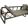 A close-up view of a sectional outdoor sofa with adjustable backrest. Produktbild-Vorschau