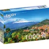 Puzzle 1000 piese Enjoy – Etna Volcano and Taormina, Sicily Podgląd zdjęcia produktu 1