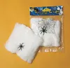 Halloween spider webs and spiders in packaging, with some product outside the packaging. Produktbild-Vorschau