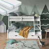 Etagenbett Vitalispa Everest Weiß 120x200 / 80x200 cm mit 2 Produktbild-Vorschau 4