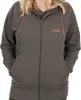 Fox Women's Clothing Zipped Hoodie Damen (Smoky Gray/Green Produktbild-Vorschau 11
