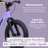 Puky 4147, 2 rok/roky, 2 kolo/kola, Plast, Černá, Purpurová Náhled obrázku produktu 7