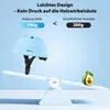 Kidiyana Kinder Scooter Blau + Kinderhelm XS Blau – Produktbild-Vorschau 6