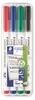 Staedtler (Lumocolor) Boardmarker 301 Set di 4 colori Anteprima dell’immagine prodotto 2